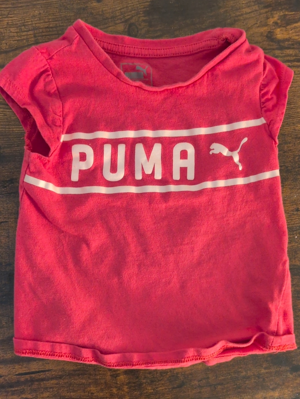 5/$25 Puma Girls Pink Short Sleeve Tee 2T